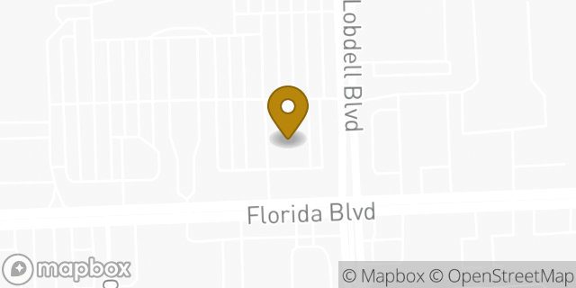 Map showing the location of CVS Pharmacy in Baton Rouge, LA 70806