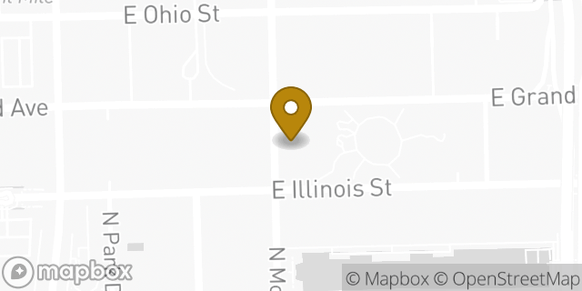 Map showing the location of Subway in Chicago, IL 60611