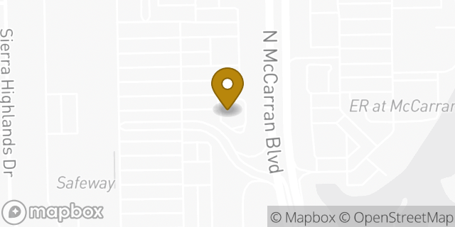 Map showing the location of McDonald's in Reno, NV 89523