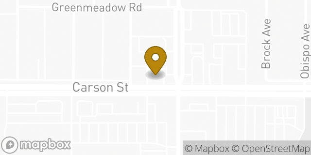 Map showing the location of 7-Eleven in Lakewood, CA 90712