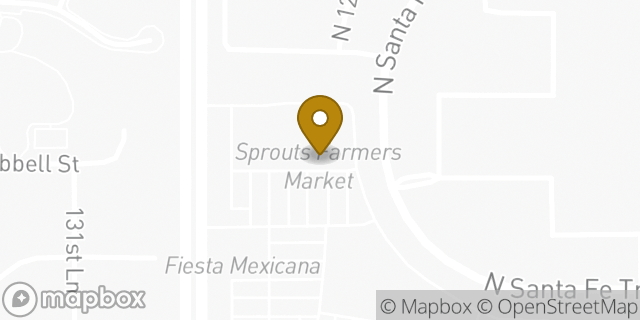 Map showing the location of Sprouts Farmers Market in Avondale, AZ 85392