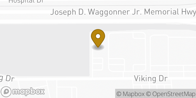 Map showing the location of Chuck E. Cheese in Bossier City, LA 71111