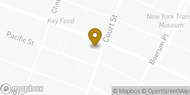 Map showing the location of Trader Joe's in Brooklyn, NY 11201