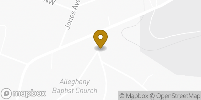 Map showing the location of Sims Avenue Church of Christ in Atlanta, GA 30318