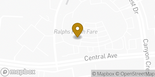 Map showing the location of The UPS Store in Riverside, CA 92507