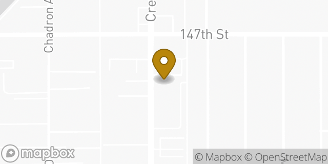 Map showing the location of AutoZone in Gardena, CA 90249