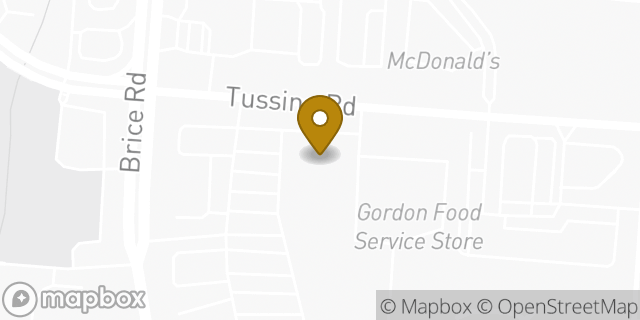Map showing the location of Subway in Columbus, OH 43068
