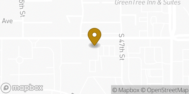 Map showing the location of Papa Johns Pizza in Phoenix, AZ 85040