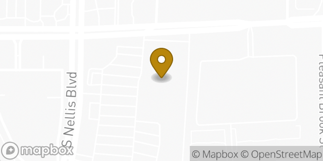 Map showing the location of Target in Las Vegas, NV 89104
