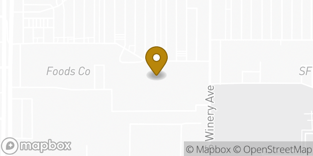 Map showing the location of The Home Depot in Fresno, CA 93727