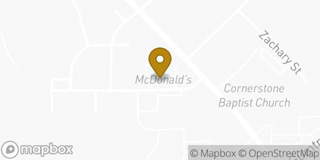 Map showing the location of McDonald's in Winston-Salem, NC 27107