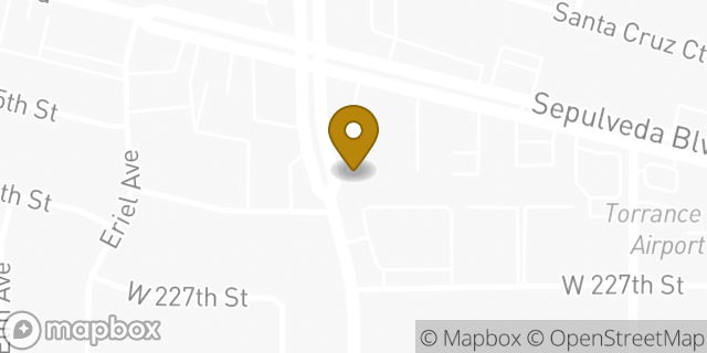Map showing the location of Daily Donuts in Torrance, CA 90505
