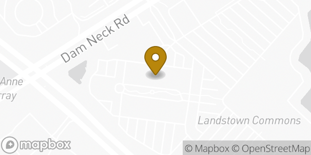 Map showing the location of Chipotle Mexican Grill in Virginia Beach, VA 23456