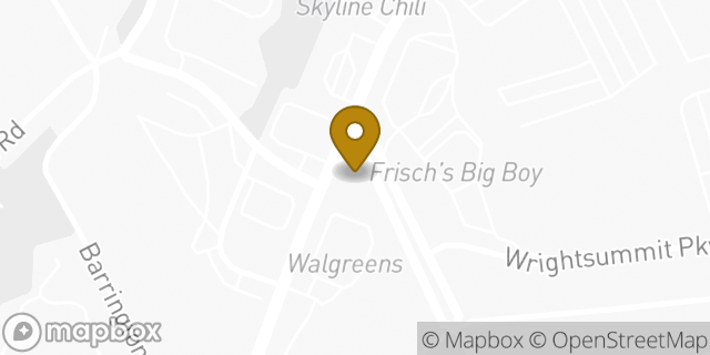 Map showing the location of Walgreens in Ft Wright, KY 41011