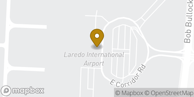 Map showing the location of Avis Car Rental in Laredo, TX 78041