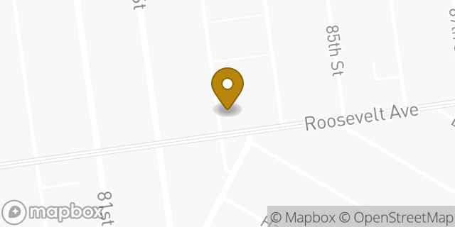 Map showing the location of The UPS Store in New York, NY 11372