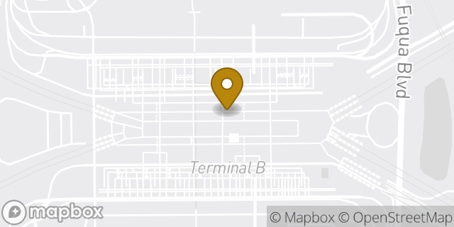 Map showing the location of McDonald's in Orlando, FL 32827