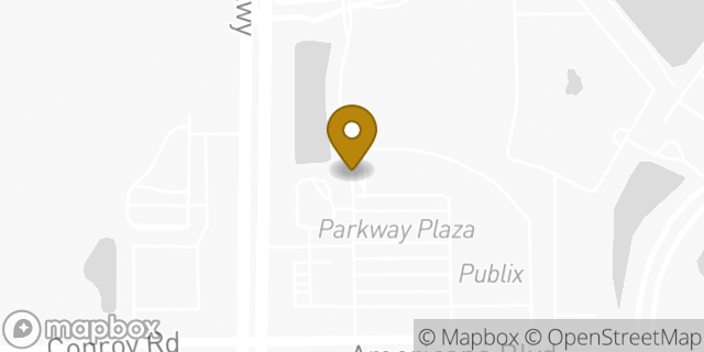Map showing the location of Chase ATM in Orlando, FL 32839