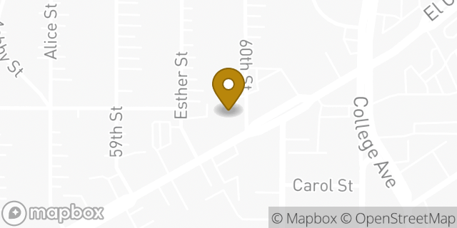 Map showing the location of Citibank in San Diego, CA 92115