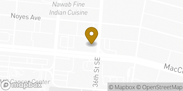 Map showing the location of Subway in Charleston, WV 25304