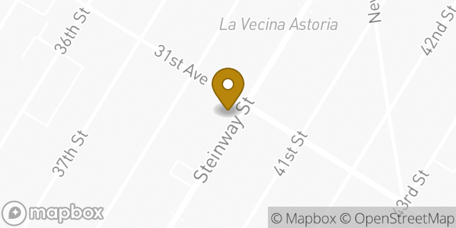 Map showing the location of Banana Republic in New York, NY 11103
