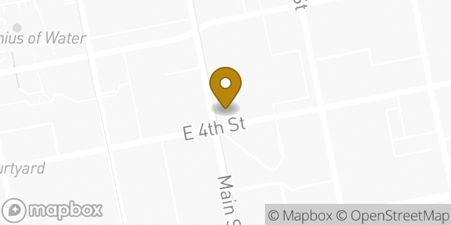Map showing the location of Walgreens in Cincinnati, OH 45202