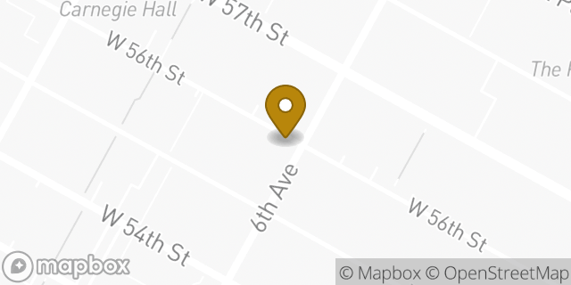 Map showing the location of Chipotle Mexican Grill in New York, NY 10019