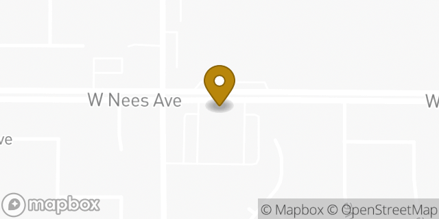 Map showing the location of The Church of Jesus Christ of Latter-day Saints in Clovis, CA 93611