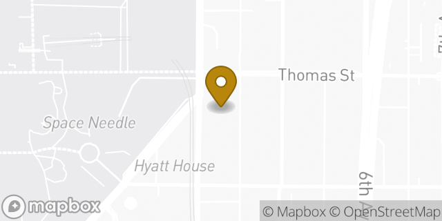 Map showing the location of McDonald's in Seattle, WA 98109