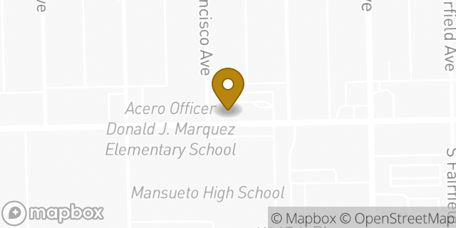 Map showing the location of McDonald's in Chicago, IL 60632