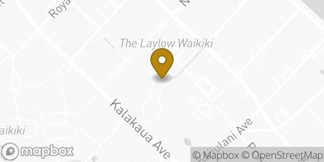 Map showing the location of Banana Republic in Honolulu, HI 96815