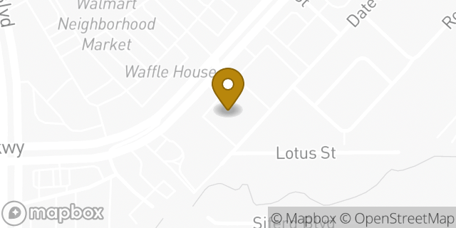 Map showing the location of AutoZone in Colorado Springs, CO 80918
