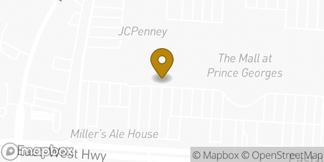 Map showing the location of The UPS Store in Hyattsville, MD 20782