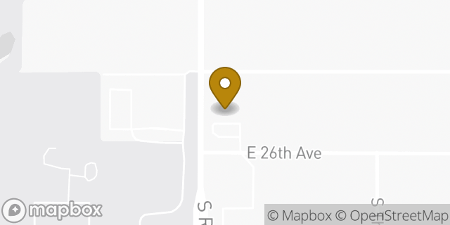 Map showing the location of South Hill KinderCare in Spokane, WA 99223