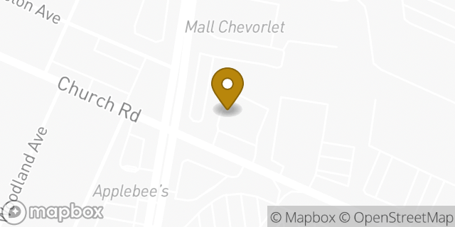 Map showing the location of Dunkin' in Cherry Hill, NJ 08002
