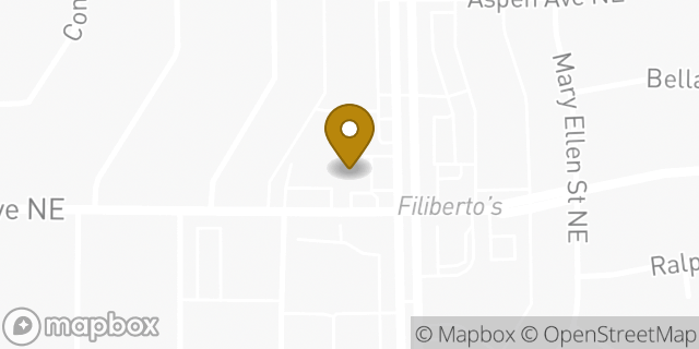 Map showing the location of 7-Eleven in Albuquerque, NM 87112