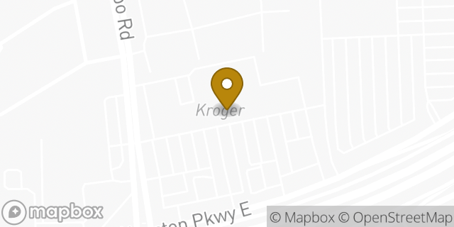 Map showing the location of Starbucks in Houston, TX 77089