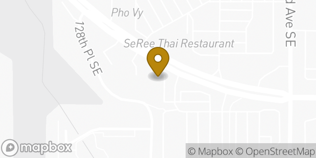 Map showing the location of Subway in Kent, WA 98030