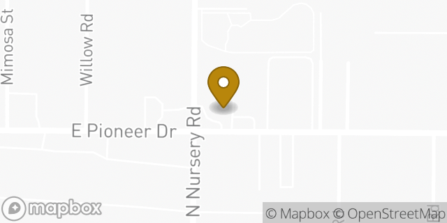 Map showing the location of Amazon Locker - Arcadia in Irving, TX 75061