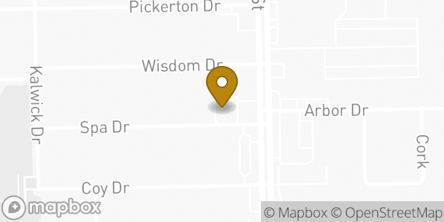 Map showing the location of Papa Johns Pizza in Deer Park, TX 77536