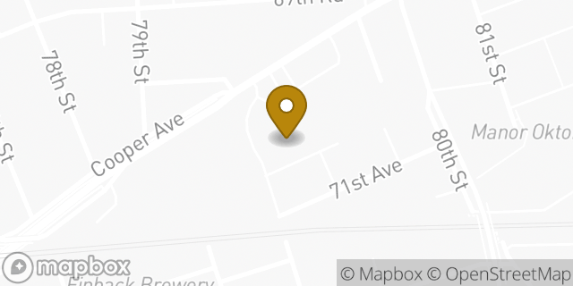 Map showing the location of CubeSmart Self Storage in Ridgewood, NY 11385