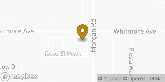 Map showing the location of McDonald's in Modesto, CA 95358