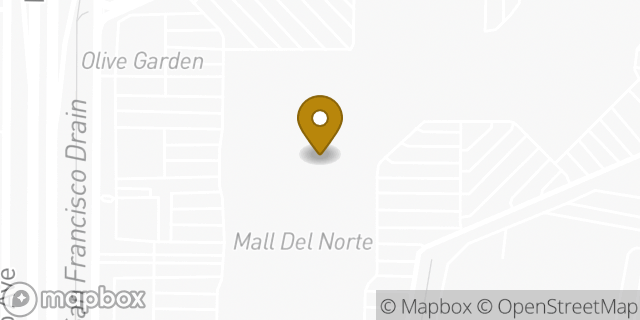 Map showing the location of Starbucks in Laredo, TX 78041