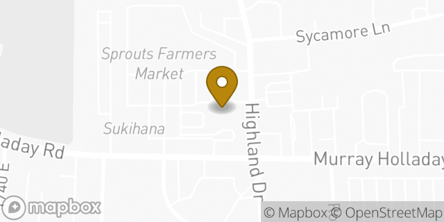 Map showing the location of The UPS Store in Salt Lake City, UT 84117