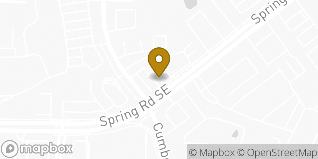 Map showing the location of QuikTrip in Smyrna, GA 30080