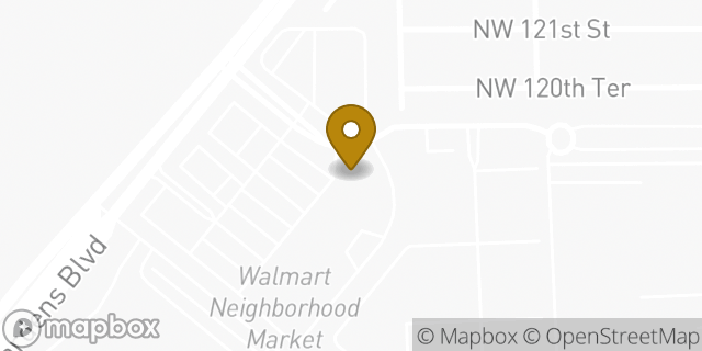 Map showing the location of The UPS Store in Hialeah Gardens, FL 33018