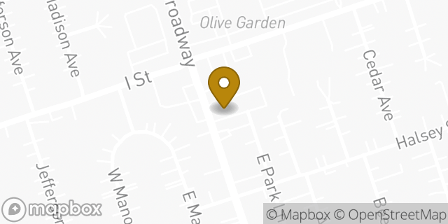 Map showing the location of McDonald's in Chula Vista, CA 91910