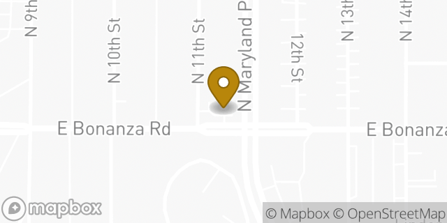Map showing the location of 7-Eleven in Las Vegas, NV 89101