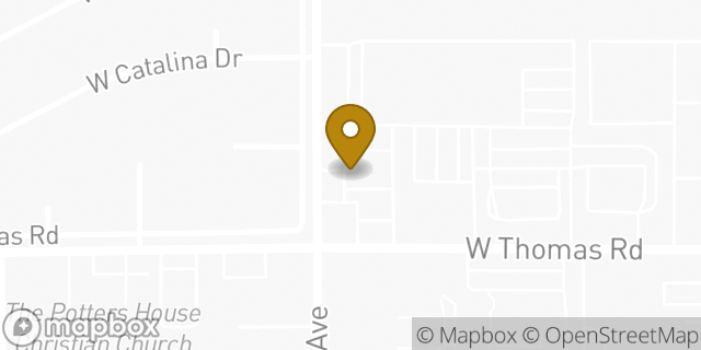 Map showing the location of Amazon Locker - Foal in Phoenix, AZ 85031