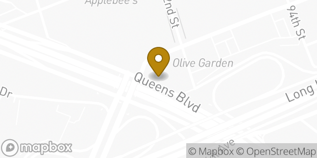 Map showing the location of Dunkin' in Elmhurst, NY 11373